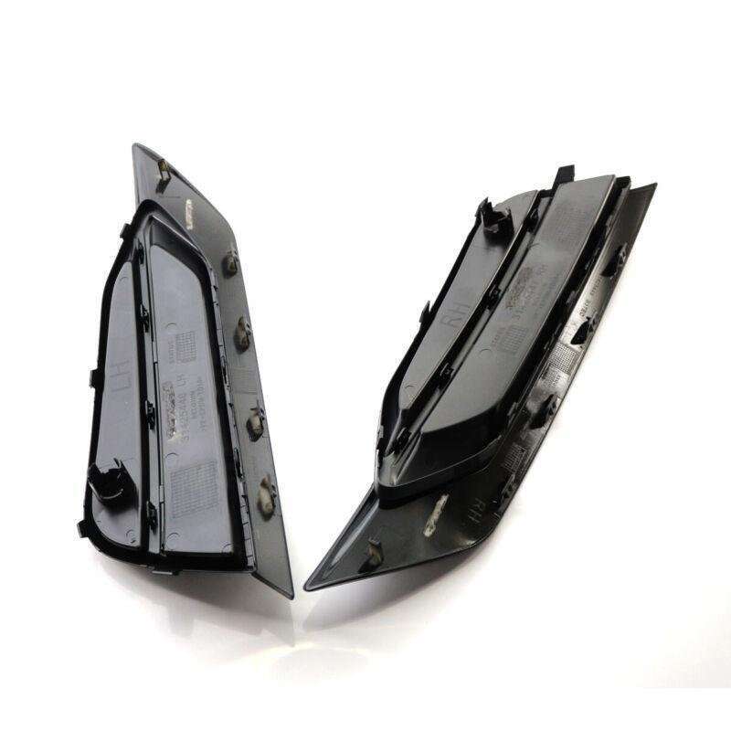 Pair Front Left Right Bumper Lower Grille Trim For VOLVO S90 V90 16-19