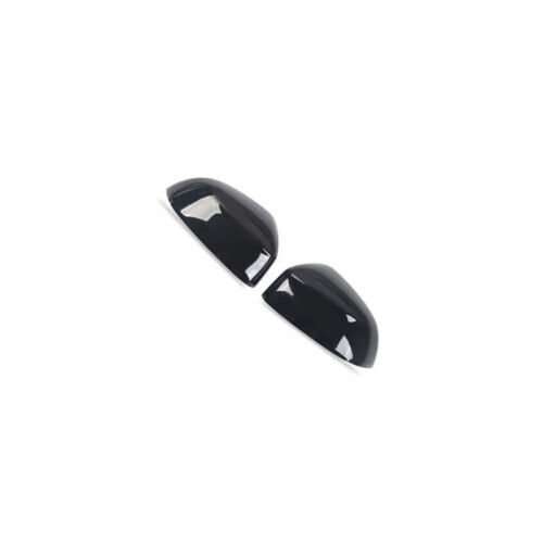 Rearview Mirror L&amp;R Decor Painted Black Cover Trim Fit For 2019-2023 BMW X5 G05