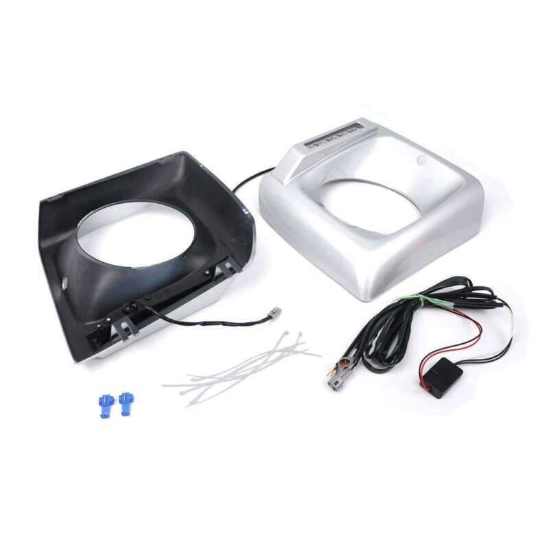 Headlight Bezel Pair For 1990-2018 Mercedes W463 G63 Wagon G500 w/ LED DRL