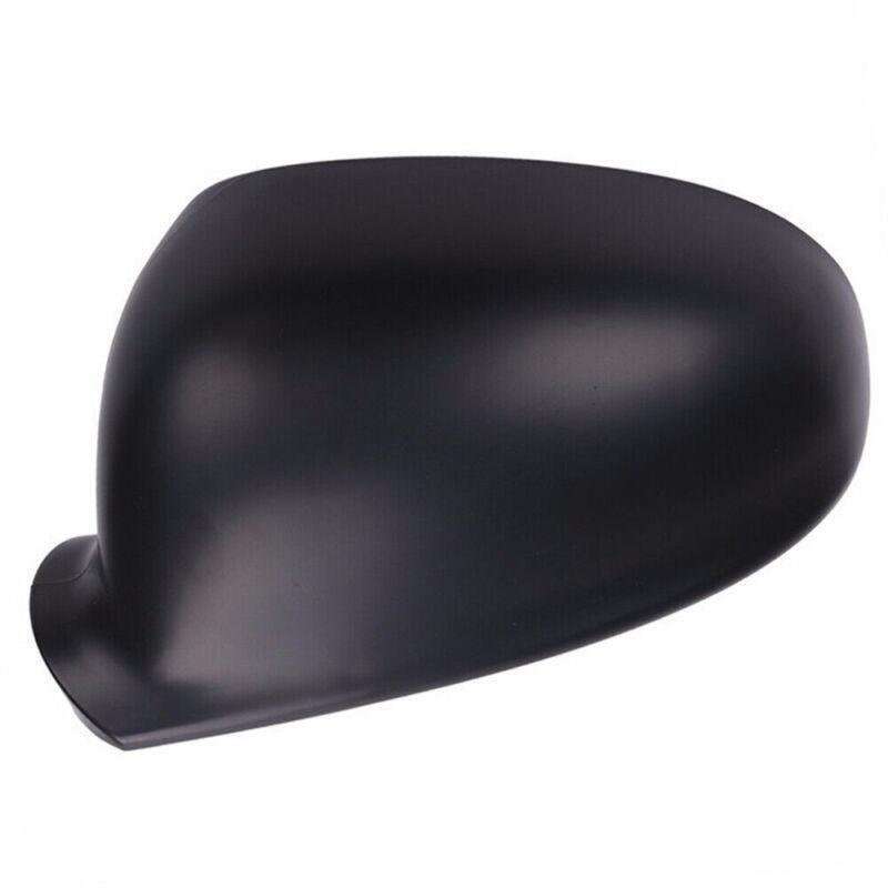 Flat Matte Black Rearview Mirror Door Cap Cover For VW Golf Rabbit Jetta MK5 New