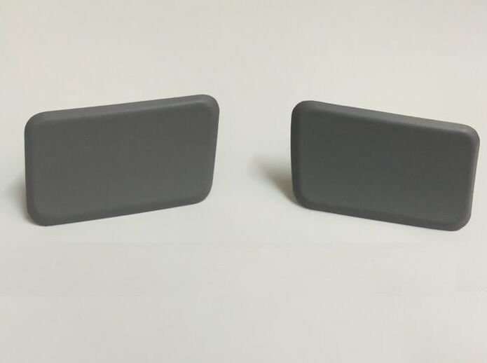 Pair Front Headlight Washer Spray Nozzle Cover BMW X3 E83 2003-2010 M Package
