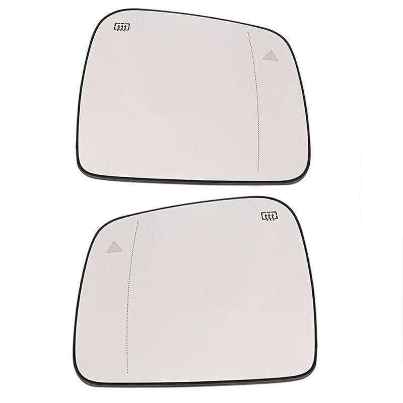 Blind Spot View Mirror Glass For Jeep Grand Cherokee Durango 2011-2018 Pair