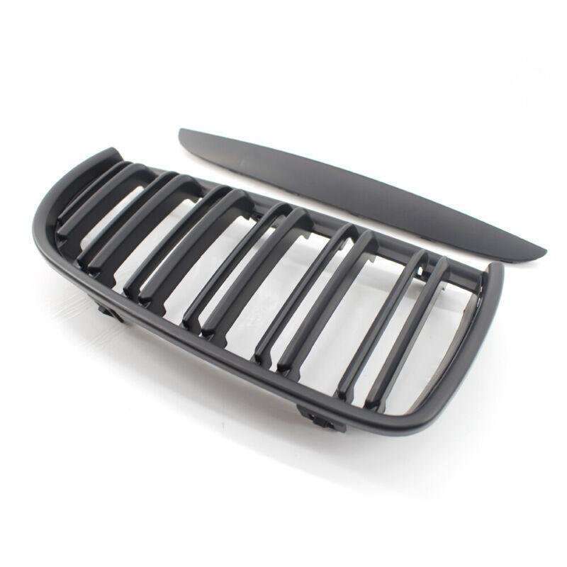 Car Grille Matte Black Twin Line fit for BMW E90 E91 05-08