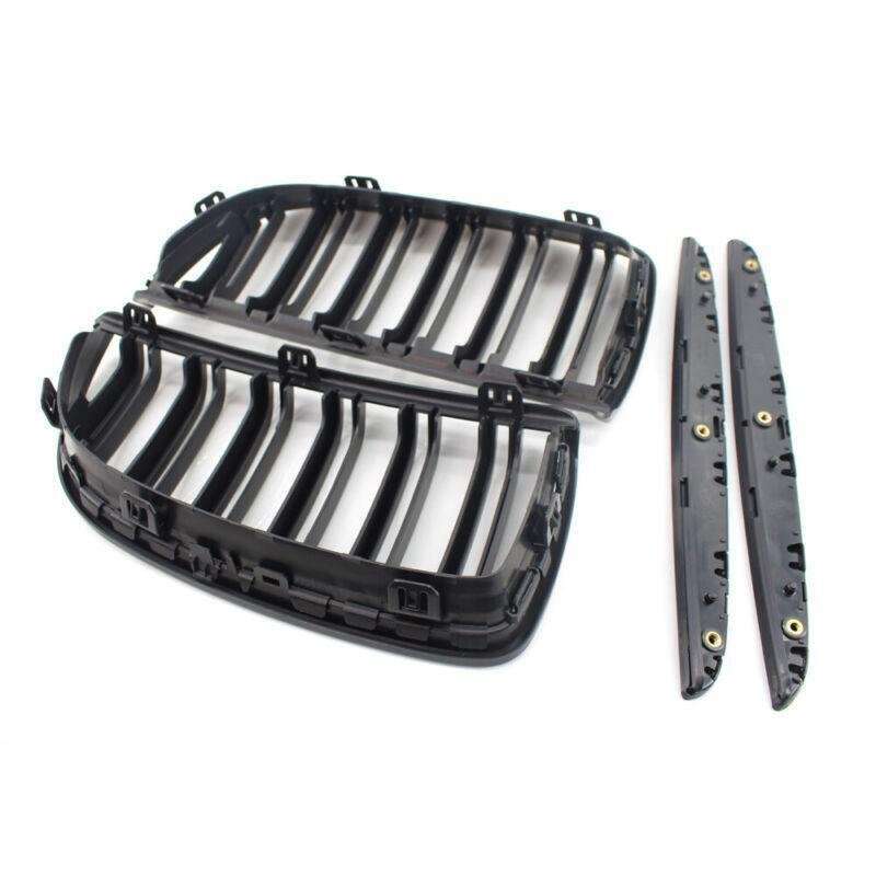 Car Grille Matte Black Twin Line fit for BMW E90 E91 05-08