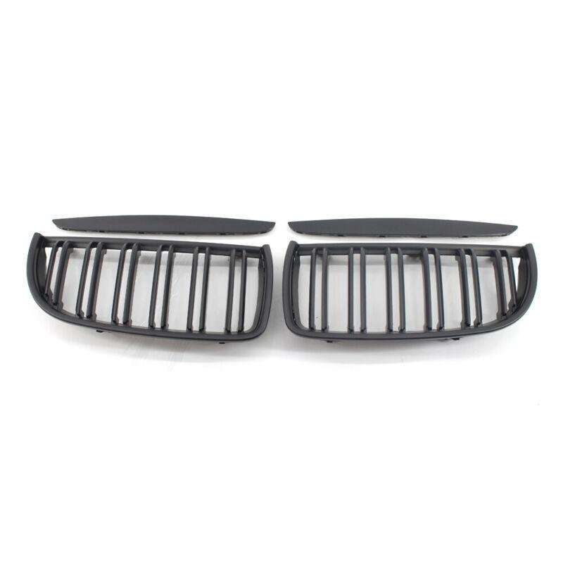 Car Grille Matte Black Twin Line fit for BMW E90 E91 05-08