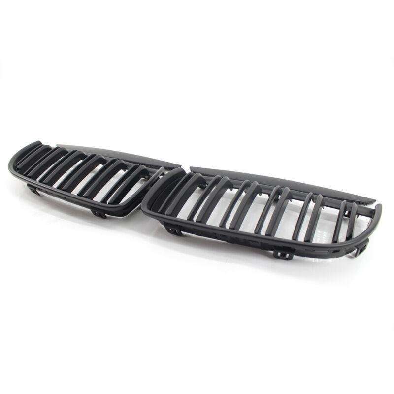 Car Grille Matte Black Twin Line fit for BMW E90 E91 05-08