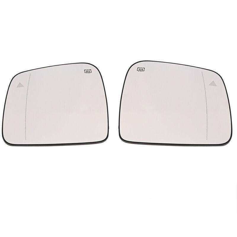 Blind Spot View Mirror Glass For Jeep Grand Cherokee Durango 2011-2018 Pair