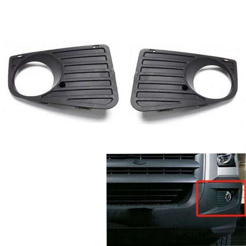 Front Bumper Fog Light Grille Cover For Volkswagen VW Crafter 2006-2017 Pair