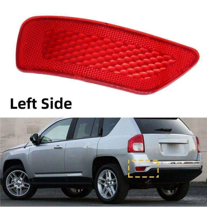 Rear Reflector Bumper Light Left Driver Side For Jeep Grand Cherokee Compass LH