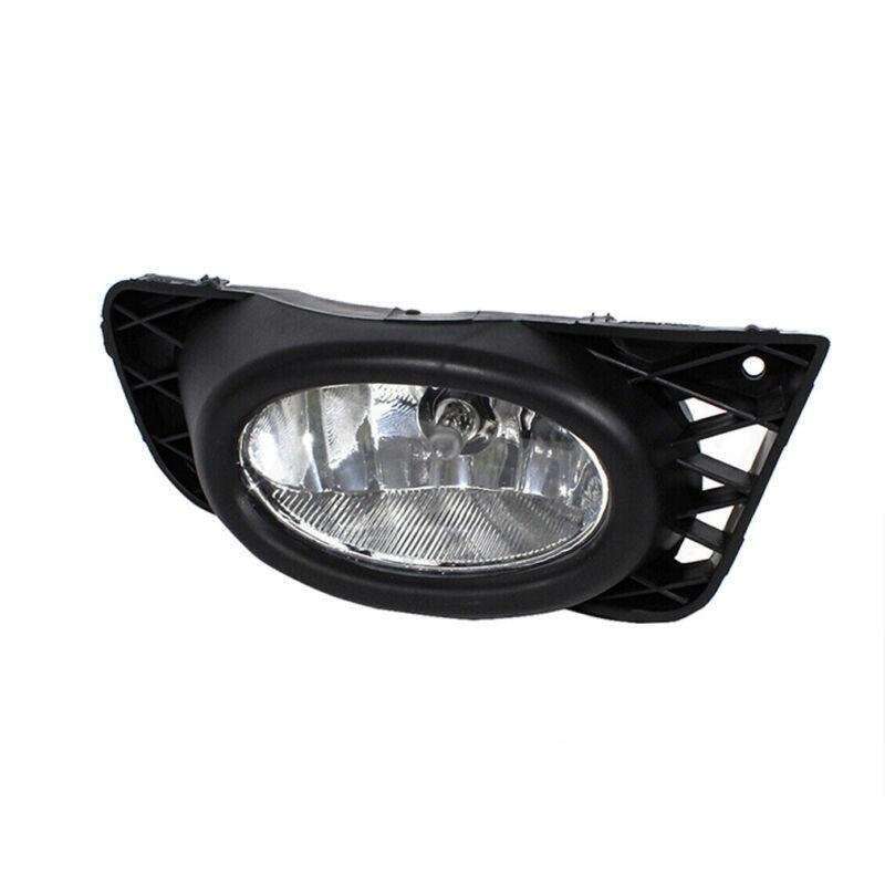 Front Bumper Fog Lights Lamp Black Cover For Honda Civic 4DOOR 2009-2011 Right
