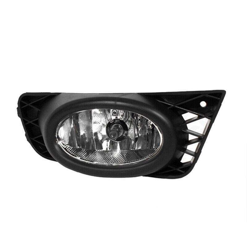 Front Bumper Fog Lights Lamp Black Cover For Honda Civic 4DOOR 2009-2011 Right