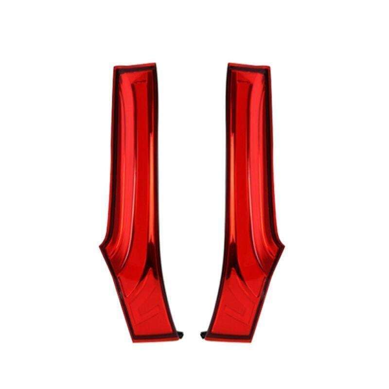 Red Rear Windshield Side Pillar Tail Brake Light Lamp For Honda Fit 14-20 Pair B