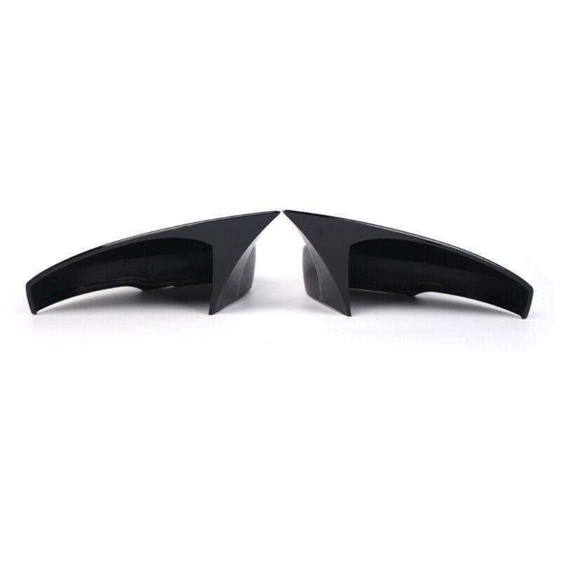 2x Rear View Wing Mirror Cover Caps For VW Polo MK5 2009-2017 Gloss Black
