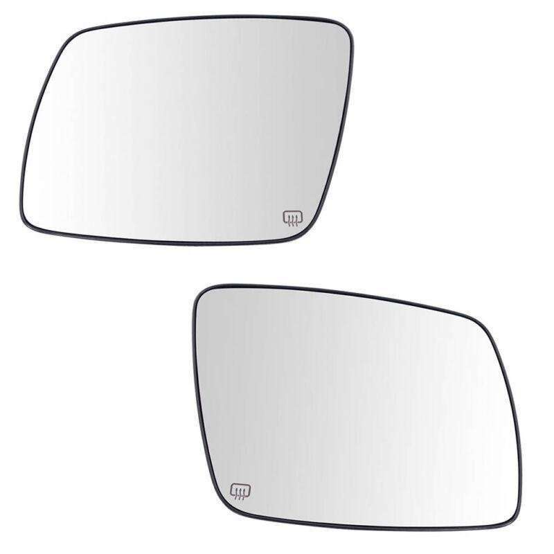 Exterior Heated View Mirror Glass For Dodge Journey Crossroad 2009-2020 Pair