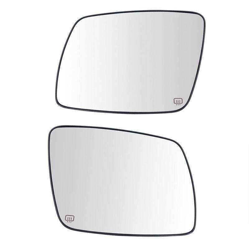 Exterior Heated View Mirror Glass For Dodge Journey Crossroad 2009-2020 Pair