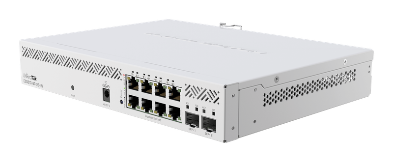 Mikrotik - Cloud Smart Switch 610-8P-2S+In, (Switchos), Desktop Enclosure