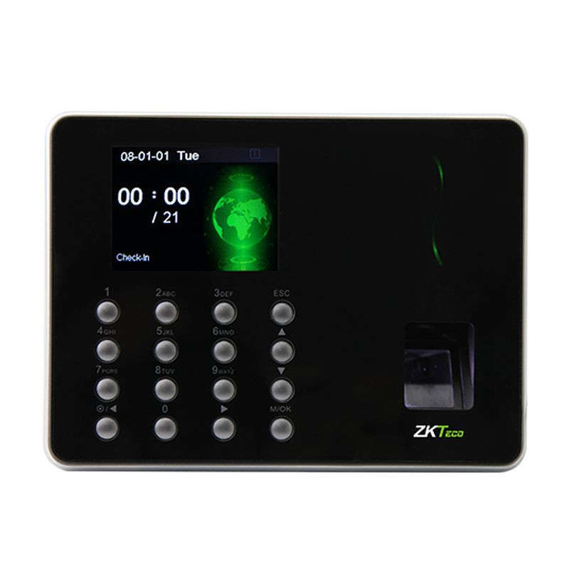 Zkteco - Black Time And Attendance Terminal With Built In Wi-Fi