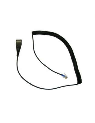 Talk 2 Quick Disconnect To Rj9 Cable For Use With Tt-Se906-Qd And Tt-Sd906-Qd