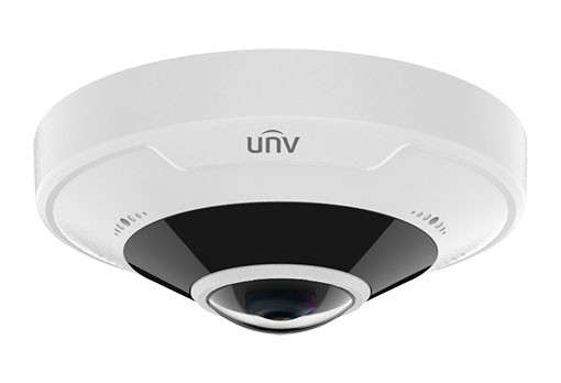 Unv - Ultra H.265 - 12Mp Vandal-Resistant 360° Fisheye Fixed Dome