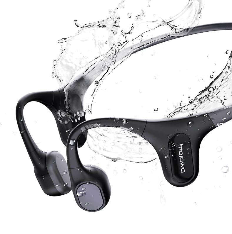 Mojawa Run Plus Bone Conduction Headphones, IP68 Waterproof Swimming Headphones
