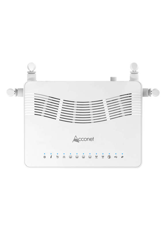 Acconet Ax1800 Xpon 4 Port Gigabit Wireless Onu Ont