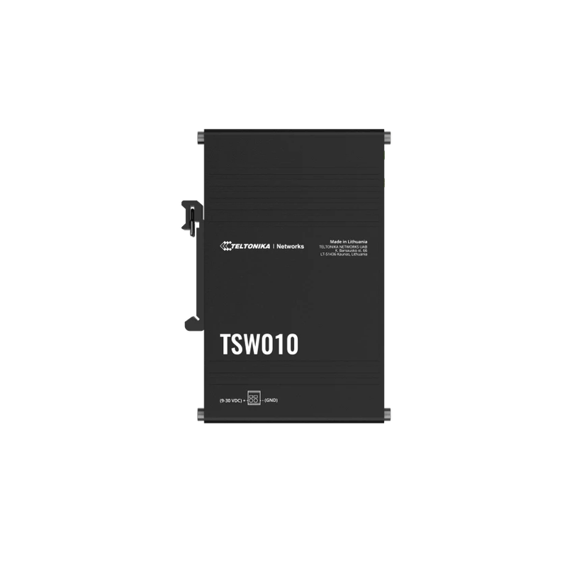 Teltonika Industrial 5 Port Gigabit Switch, Supports Auto Mdi Mdix Crossover - Unmanaged (1Gbps)