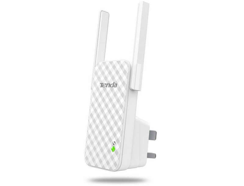 Tenda A9 300Mbps Wifi Range Extender - 2-Pin Plug