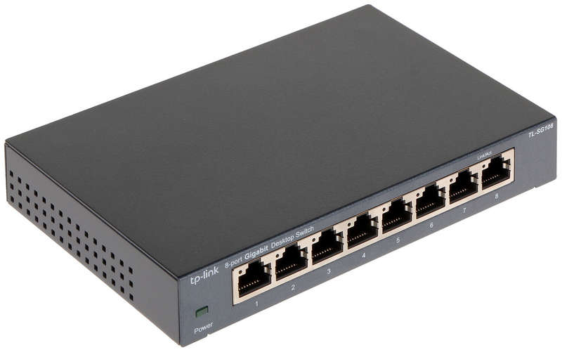 Tp-Link 8-Port Desktop Gigabit Switch - Energy-Efficient And Reliable Networking