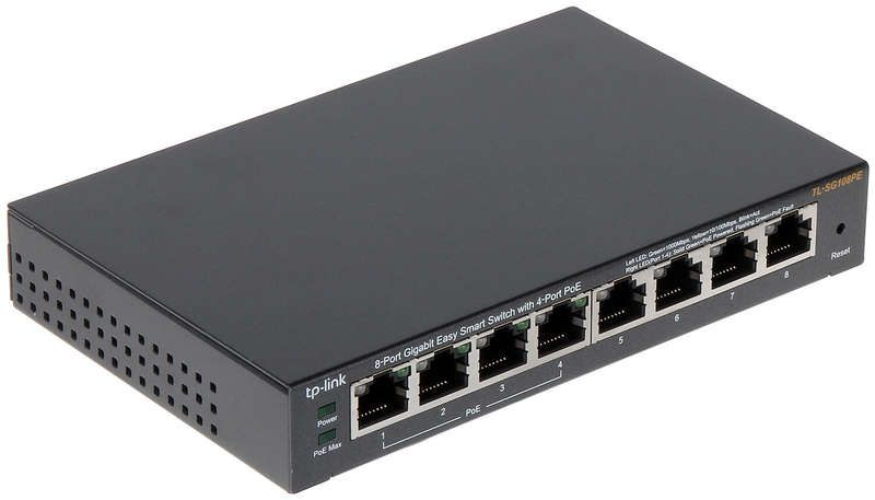Tp-Link 8-Port Gigabit Easy Smart Poe Switch