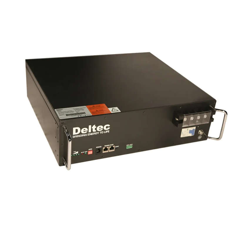 Deltec 51.2V100Ah 3U Rack-mounted Li-ion Battery