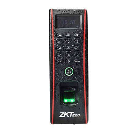 Zkteco - F17 Biometric Outdoor Fingerprint, Code &Amp; Rfid Outdoor Stand Alone Reader