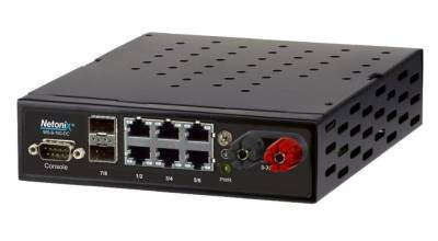 Netonix 6 Port Managed 150W Passive Dc Poe Switch + 2 Sfp Uplink Ports
