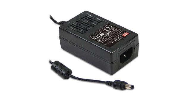 Mean Well - 25W Ac-Dc High Reliability Industrial Adaptor.