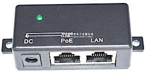 1 Port Passive Power Over Ethernet Injector Gigabit - Requires External Psu 2.1Mm Jack