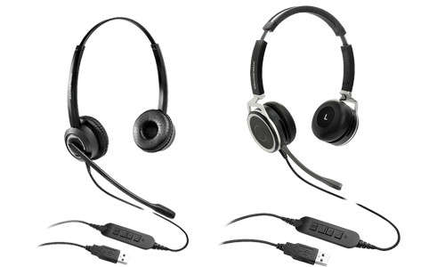 Grandstream Hd Usb Binaural Professional Headset With Noise Cancelling Technology