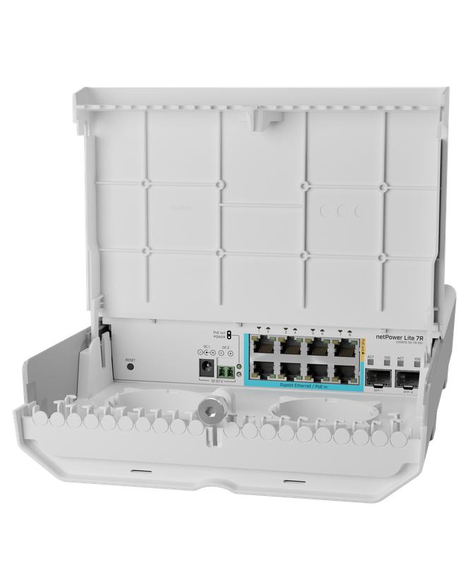 Mikrotik Outdoor Netpower Lite 7R With Routeros