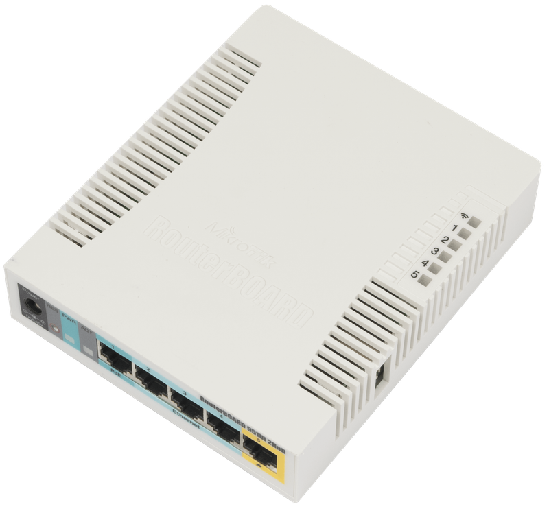 Mikrotik Rb951Ui-2Hnd - 2.4Ghz High Power Desktop Wi-Fi Router