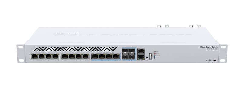 Mikrotik Crs312-4C+8Xg-Rm - 10Gb 12 Port Rj45 Cloud Router Switch