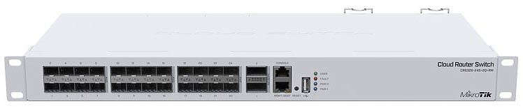 Mikrotik Crs326-24S+2Q+Rm - 24 Port Sfp+ And 2 Port Qsfp Cloud Router Switch