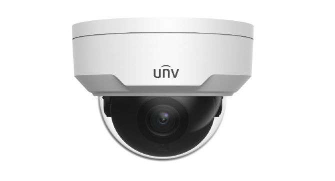 Unv - Ultra H.265 -P1- 2Mp Wdr, Lighthunter Fixed Vandal Resistant, Ai Dome Camera- Accusight