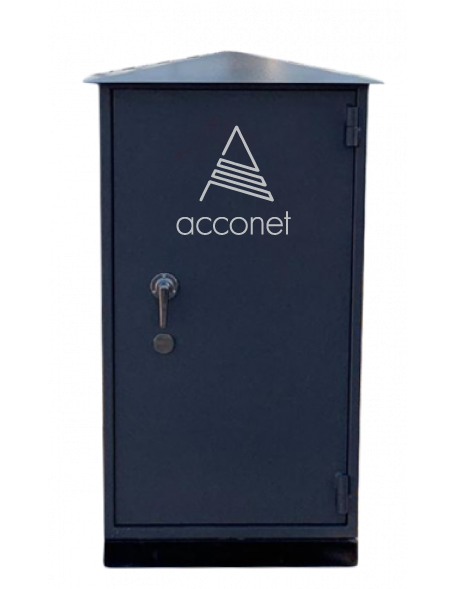 Acconet 19" 25U Vented Outdoor Safe Cabinet - 120Kg