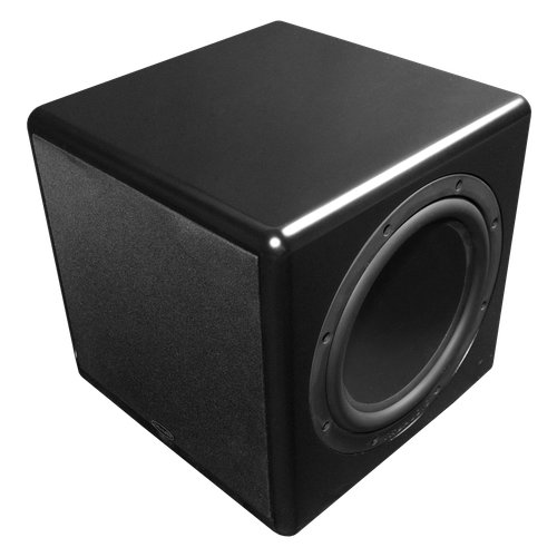 Truaudio Compact Series 10" Powered Subwoofer, Dual Passive Radiators, 250W