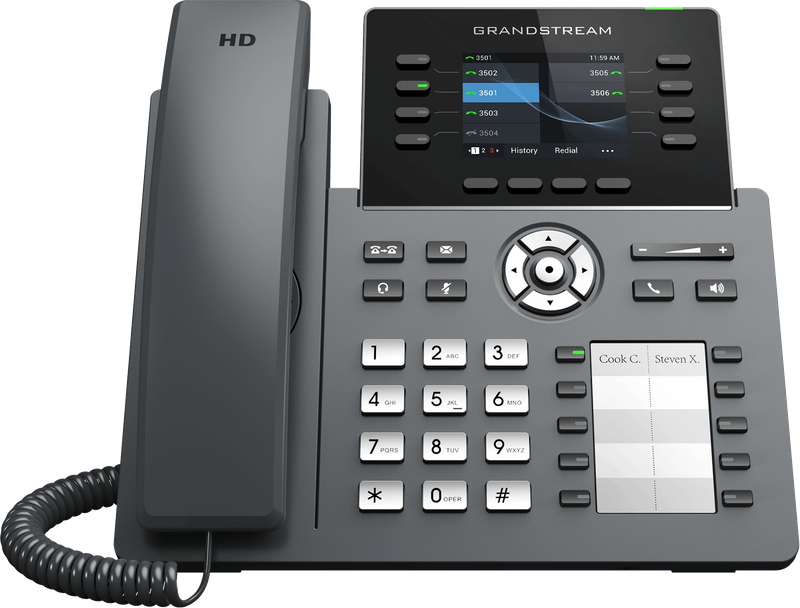 Grandstream 8-Line Carrier Wi-Fi Desk Phone
