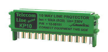 Clearline 10 Way Analogue Signal Line Protector