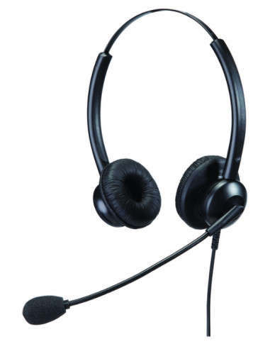Talk2 Eco Range Binaural Headset With Flexable Adjustable Mic
