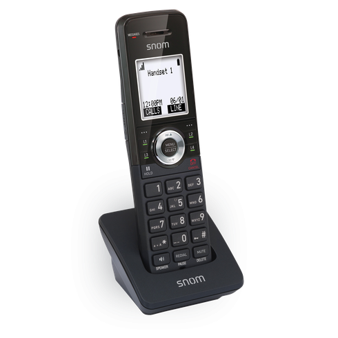 Snom M10-Sc Singlecell Dect Sip Phone W Charging Base, 1.8''Backlit Graphic Lcd