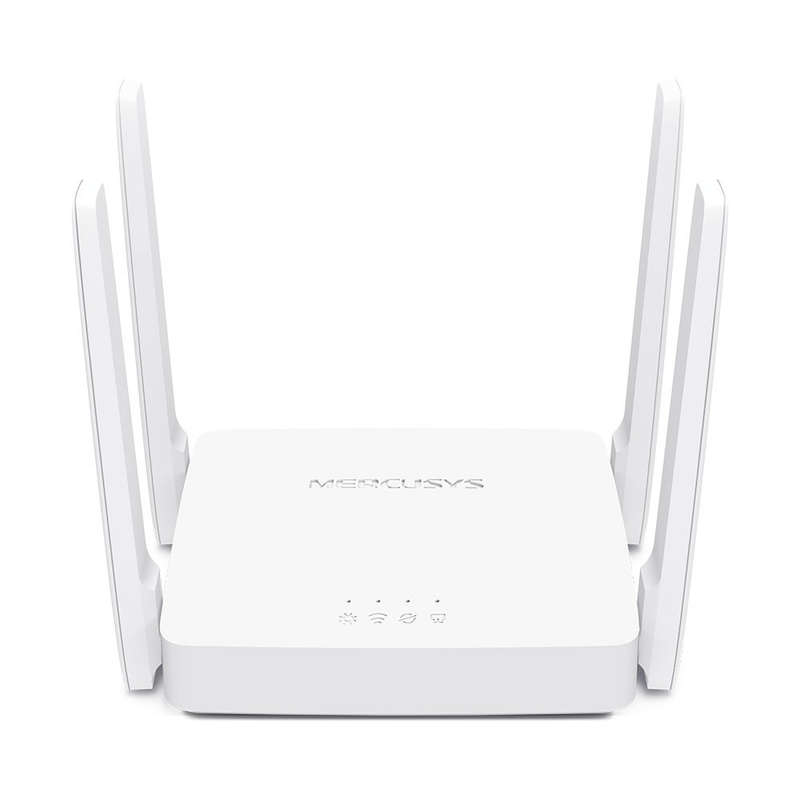 Mercusys Ac1200 Wireless Dual Band Router, 300 Mbps At 2.4 Ghz + 867 Mbps At 5 Ghz