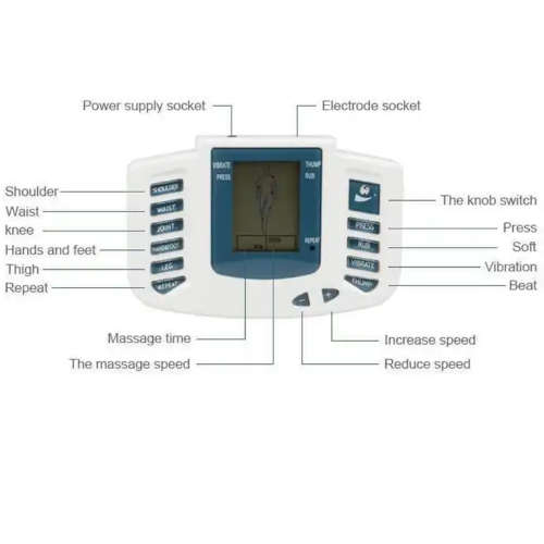 Home / Everything Else Electronic Pulse Massager JR-309A
