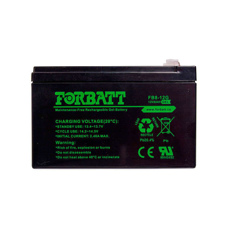 12V 8AH ACID GEL BATTERY