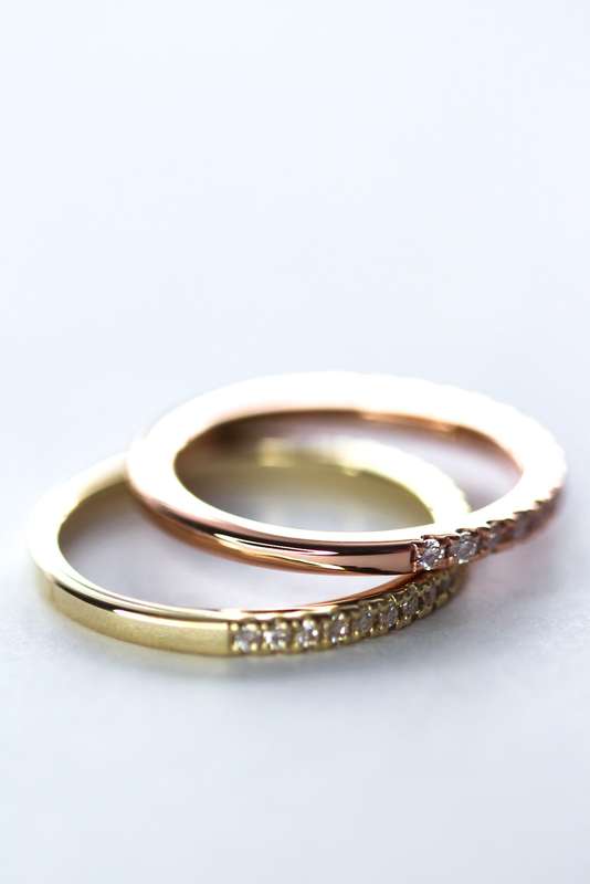 Moissanite Eternity Band